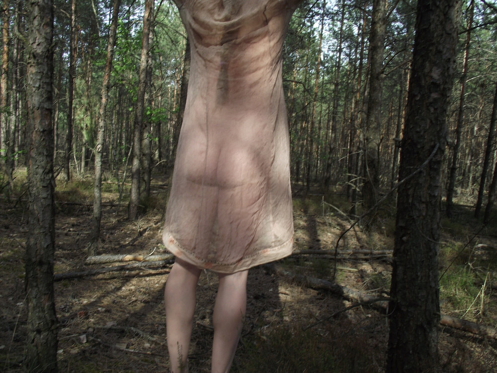 Baring Her Glade in Sheer #34