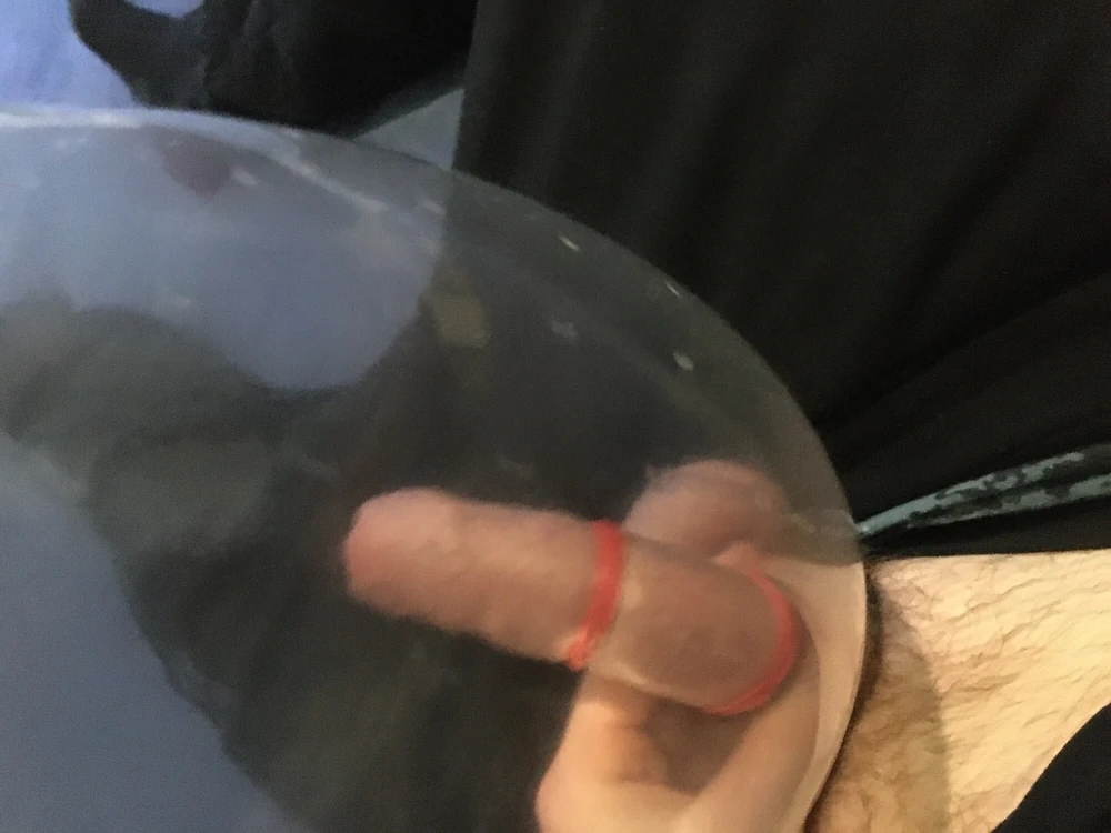  Haired Dick And Balls With Rubber Bands Condom Ballon  fuck #6