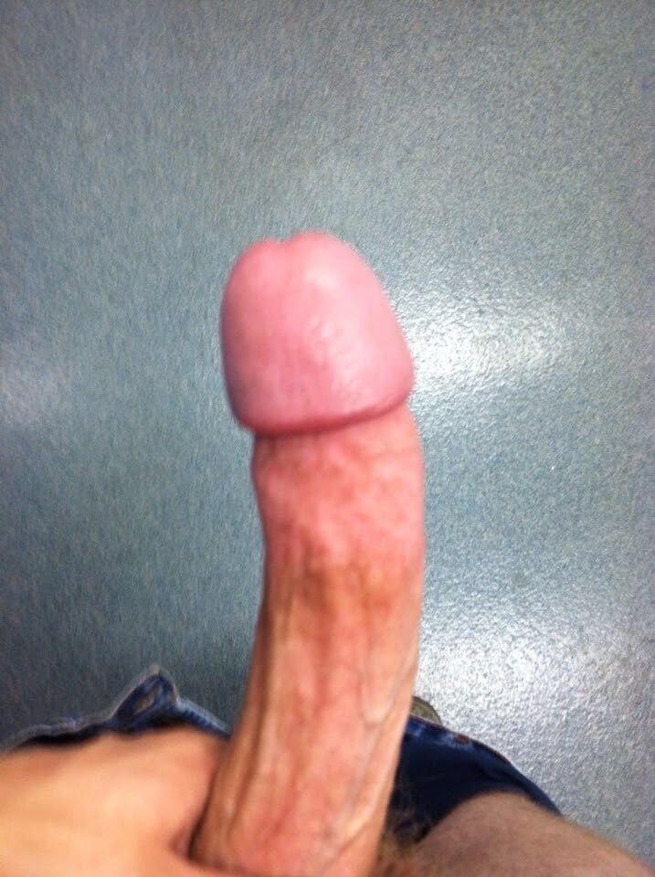 Hard white cock