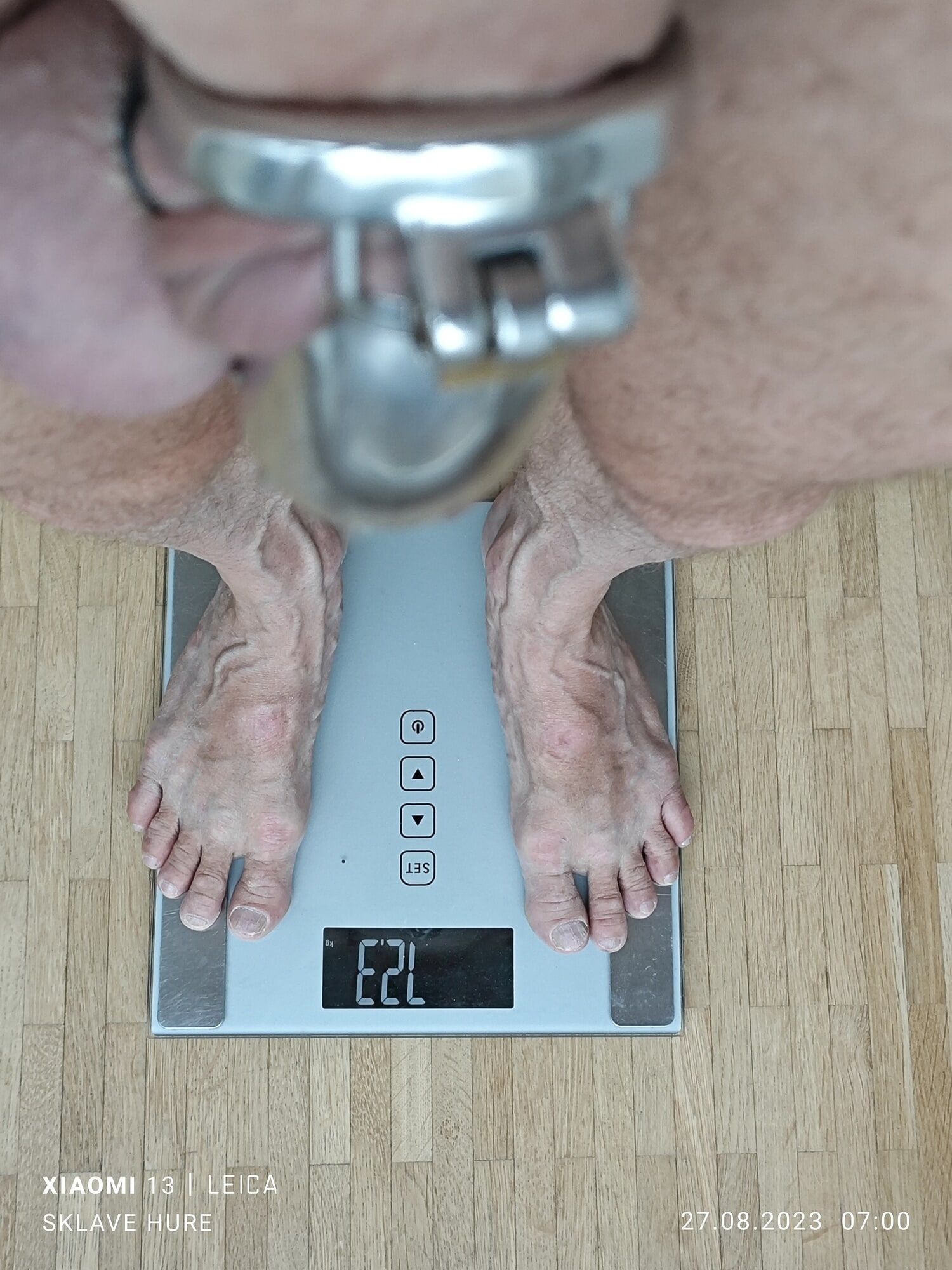 Weighing, Cagecheck, fuck with the plug on July 27th, 2023