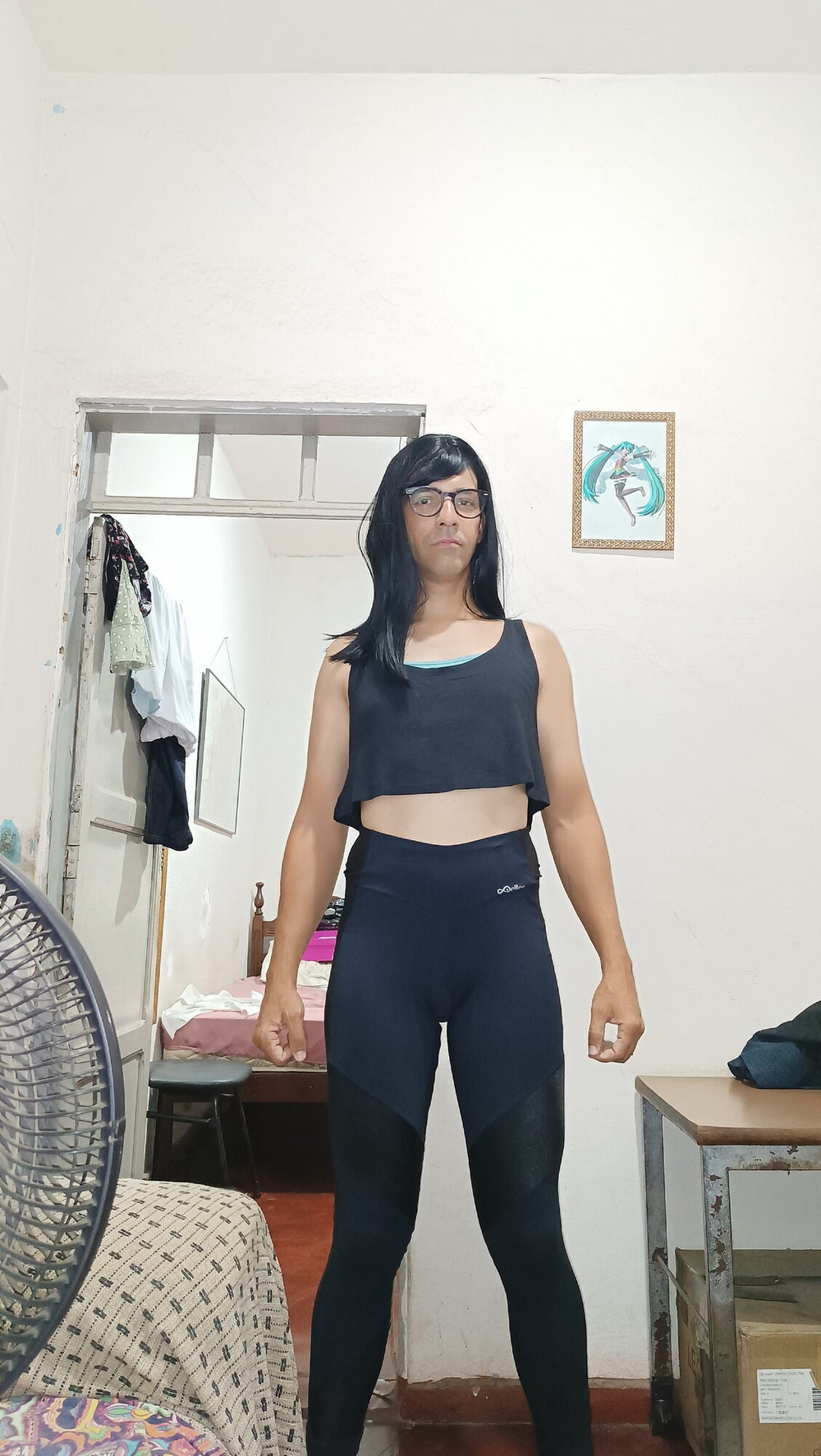 Sakura Nakamura Skinner Legging Gym  #23