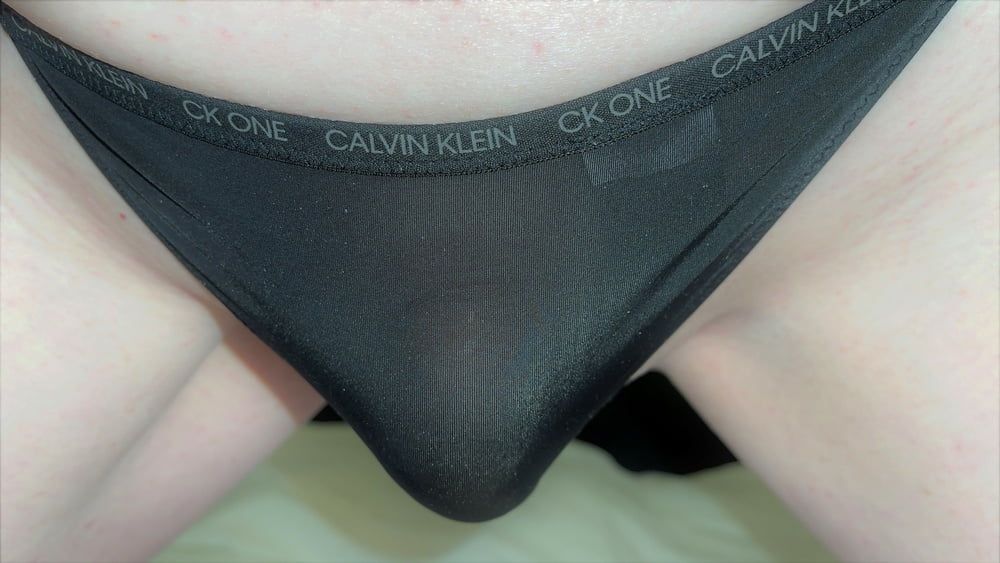 Tiny black thong #14