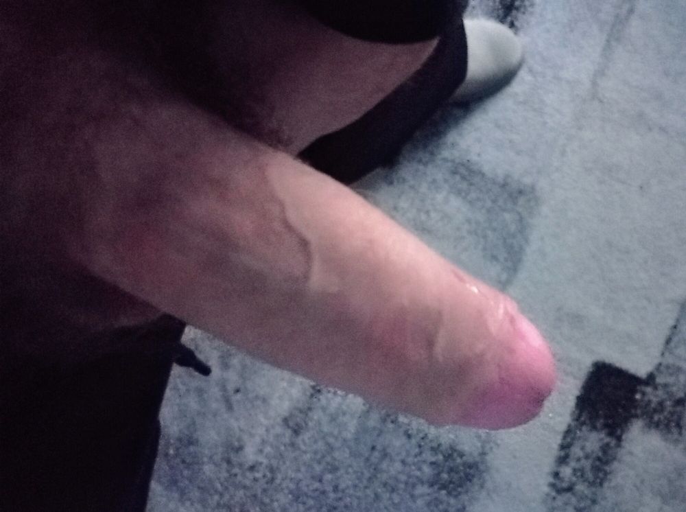 Big teen cock closeup #3