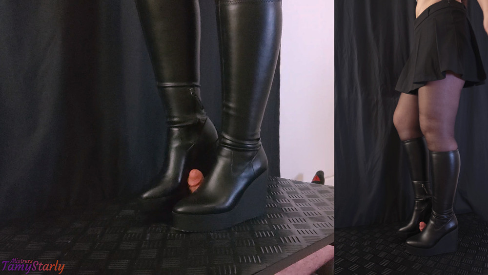 Your Girlfriend Carelessly Crushing Your Cock and Balls #9