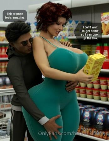 Horny At The Supermarket