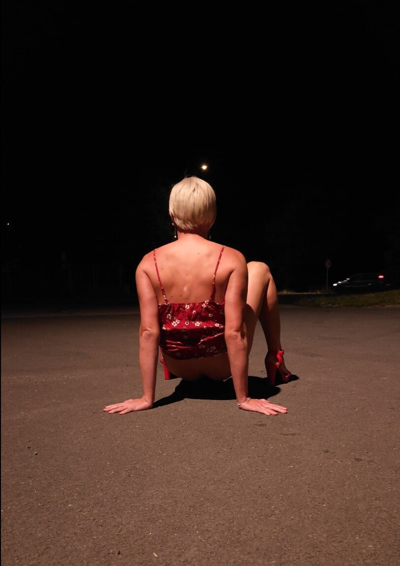 Sissy slut in streets 2 #41