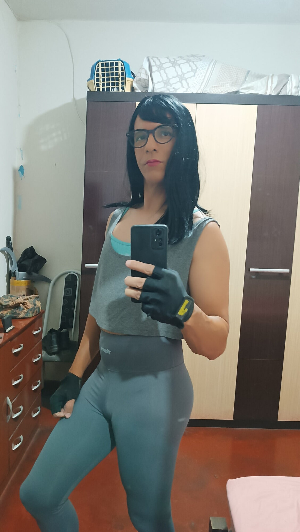 Sakura Nakamura Skinner legging Grey  #31