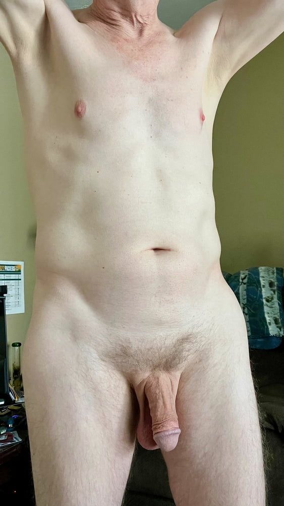 Naked outside and inside - having fun with my cock #6