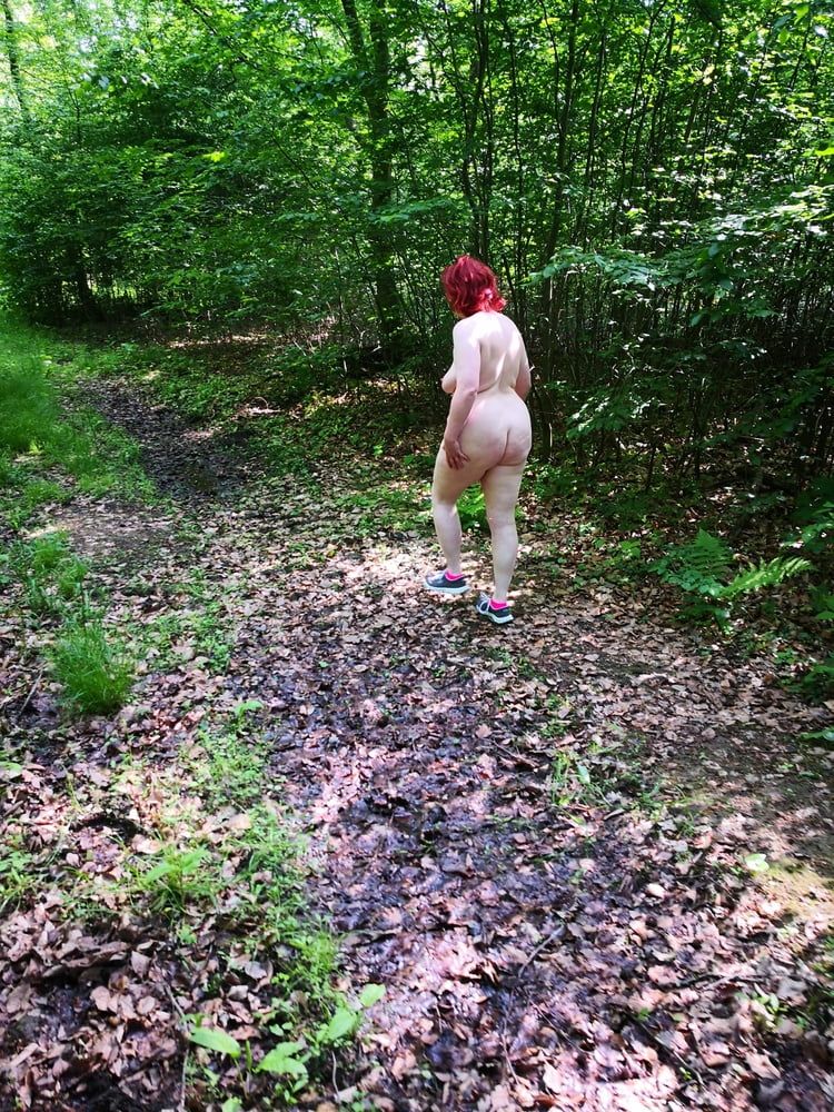 Pure naked hiking in public #5