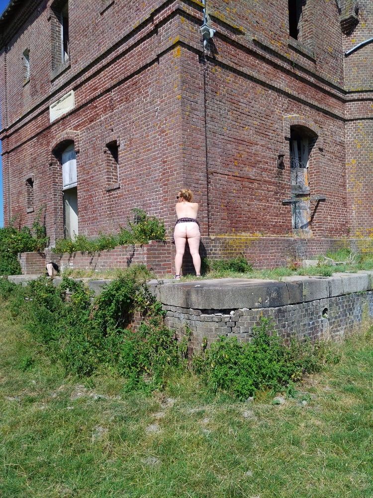Public blowjob and exhib made in Normandy #7