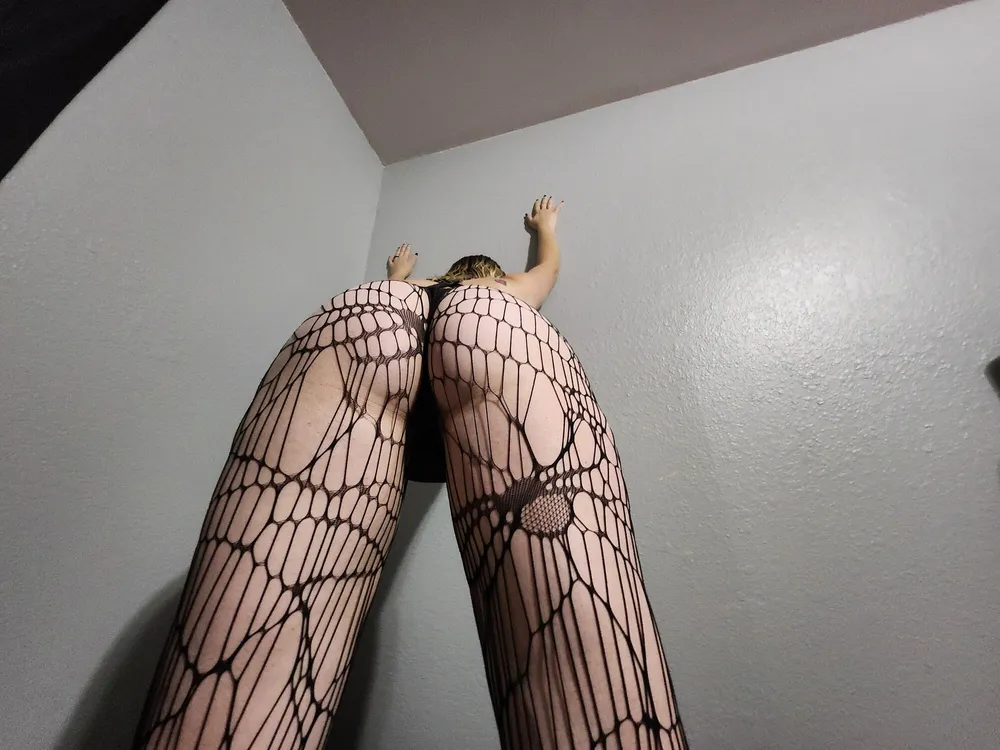 A slut in fishnets #4