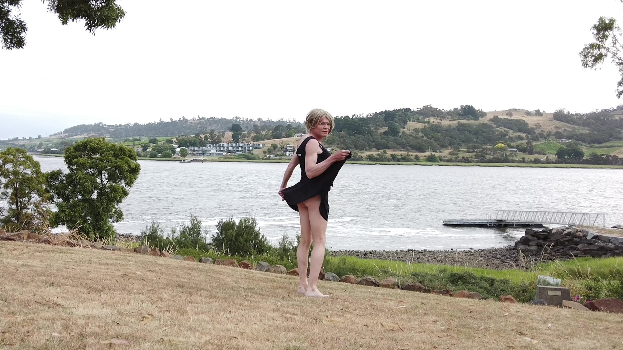 Crossdress Roadtrip - Windy River Walk #10