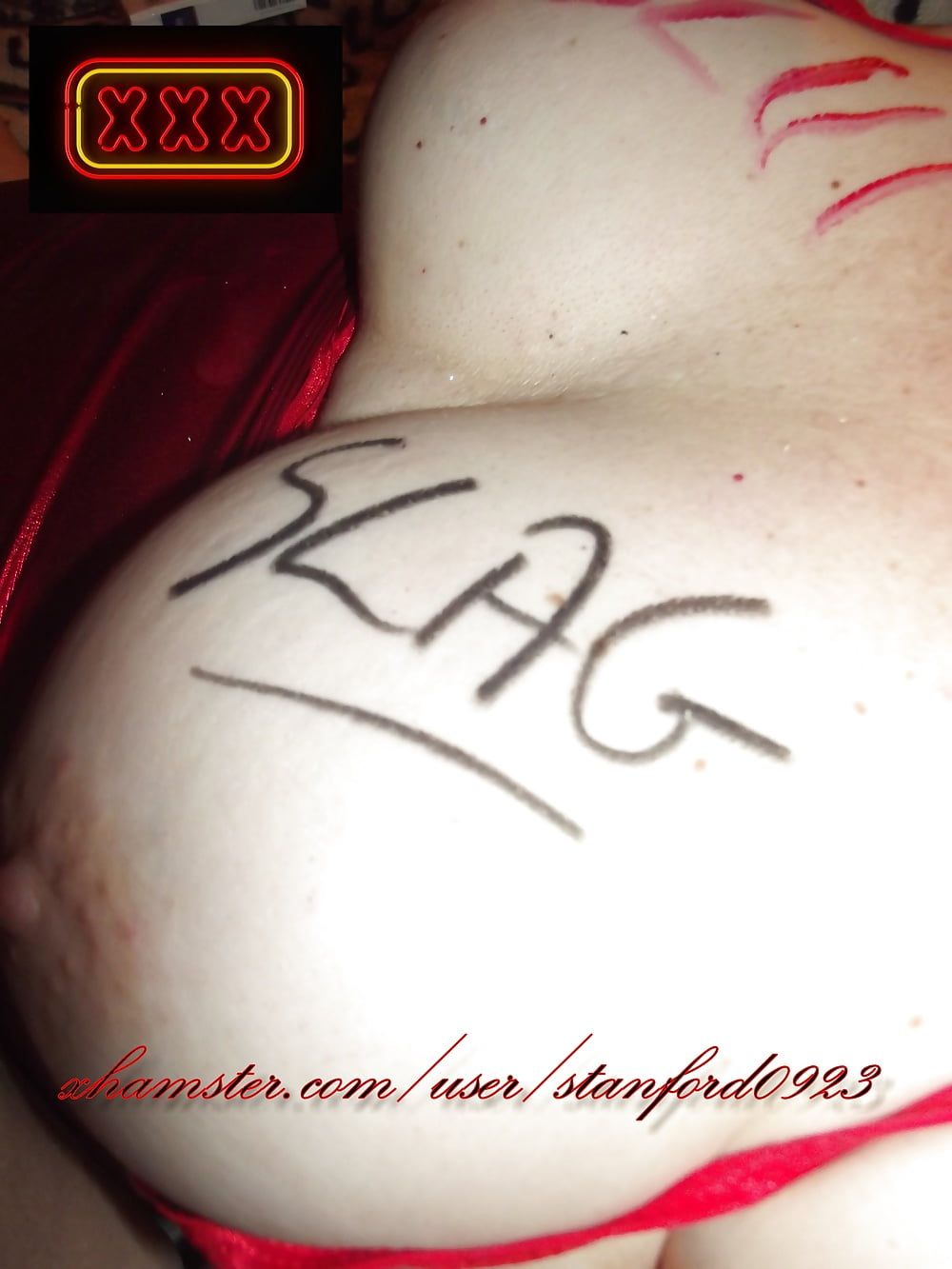 BODY WRITING SLUT #53