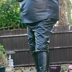 Leather outfit