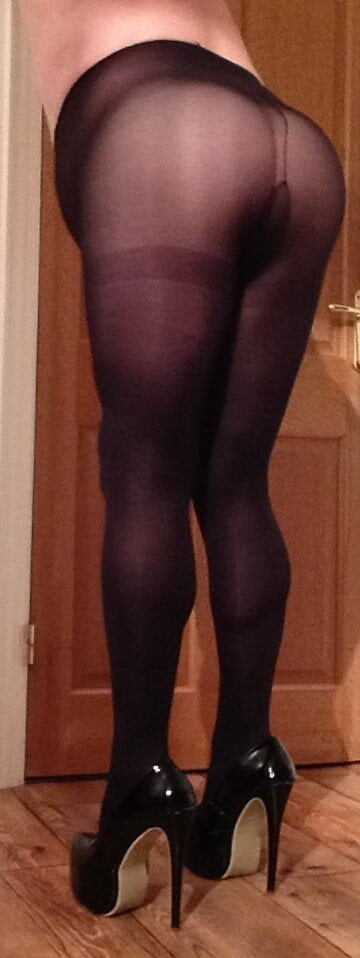 sexy legs in sheer tights #22