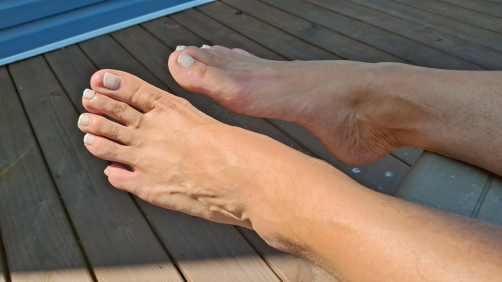 My feet in various poses part 2 #14