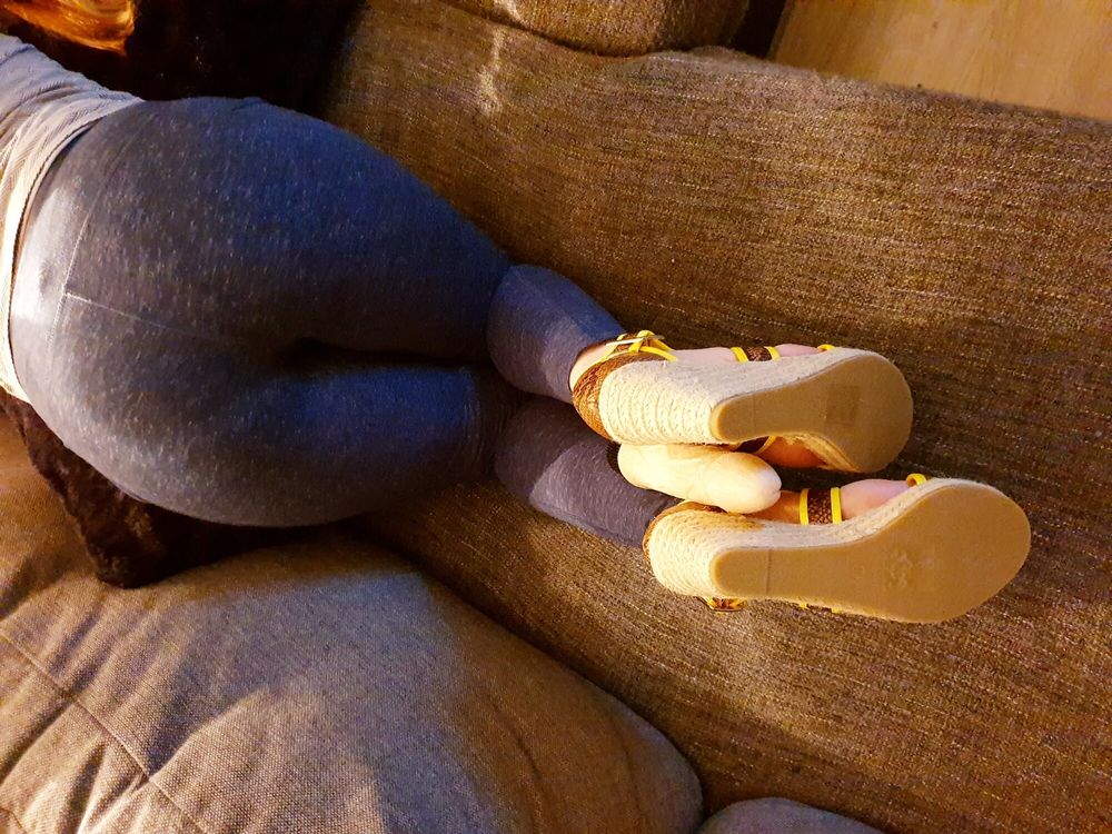 Feet And Heels of my wife 2 #10