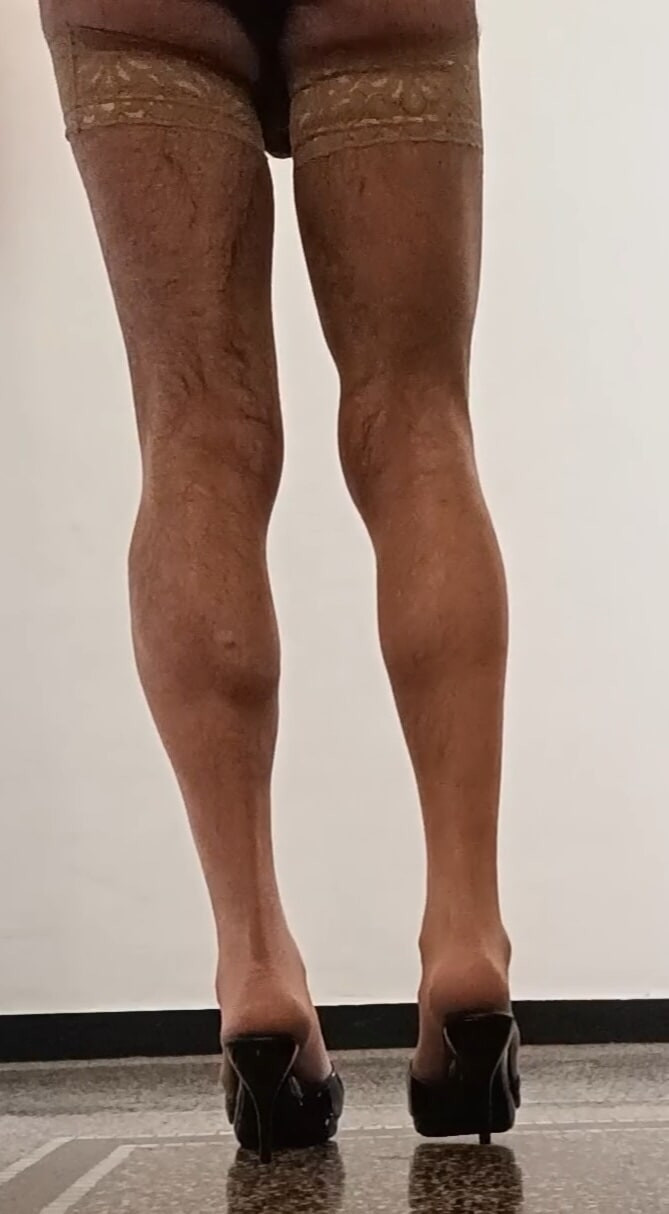 Afternoon in Brown pantyhose  #21