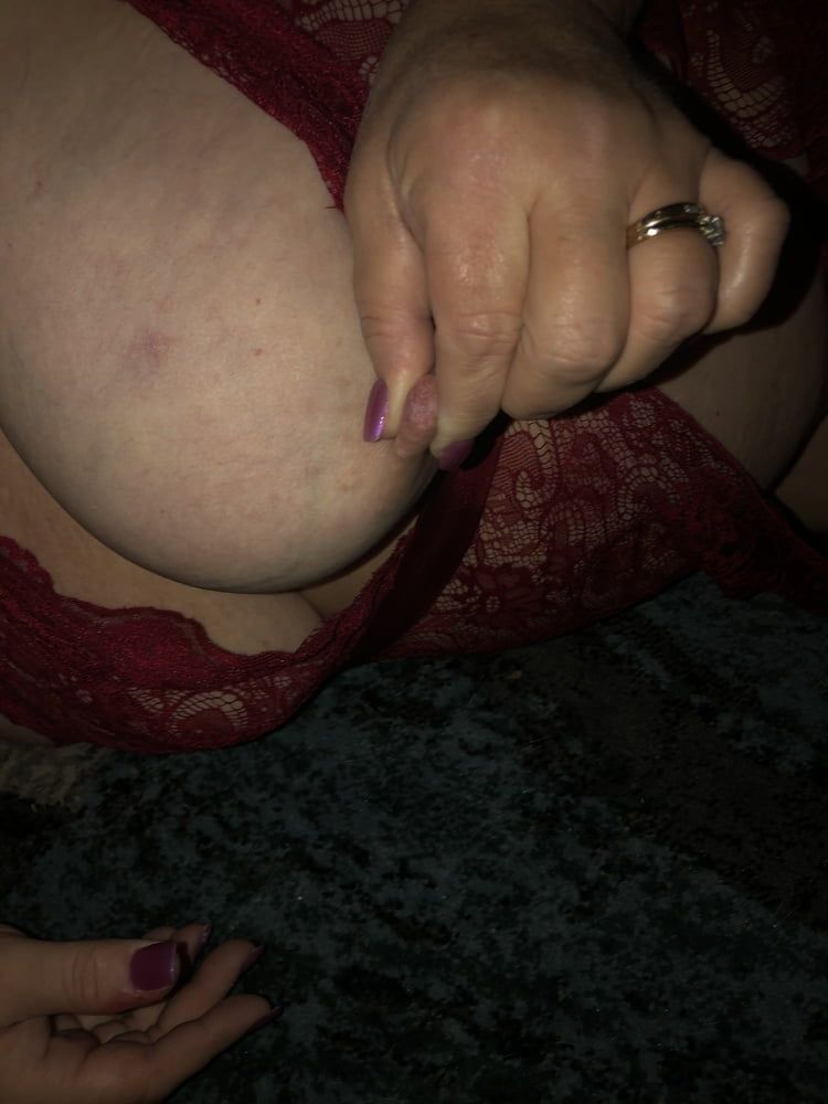 BBW wife in red #25