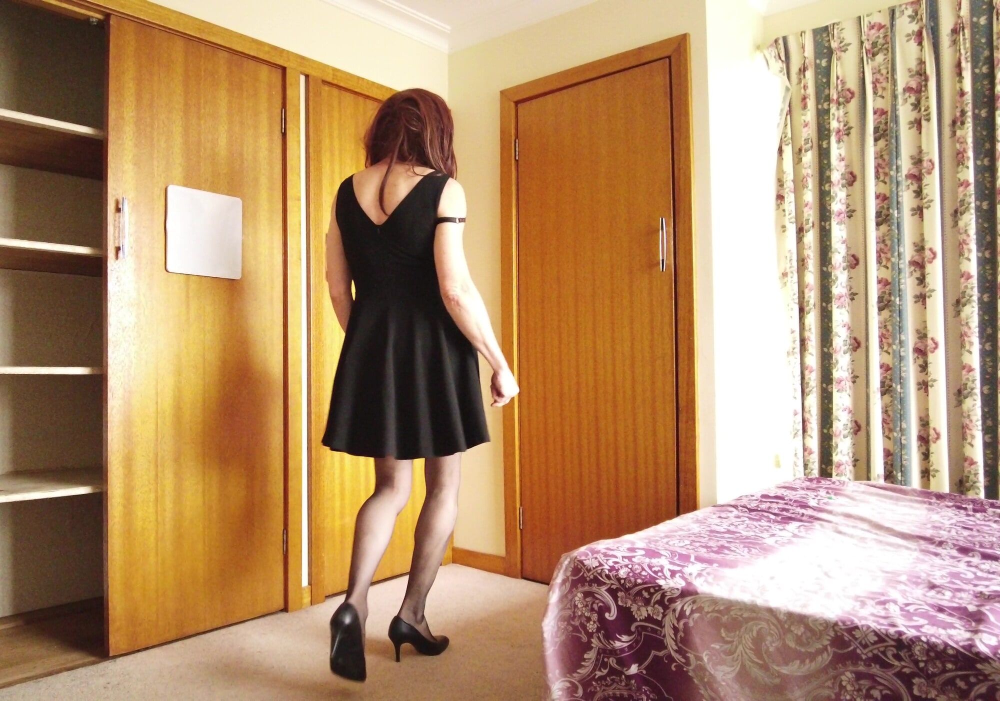 Crossdress - Little Black dress #4