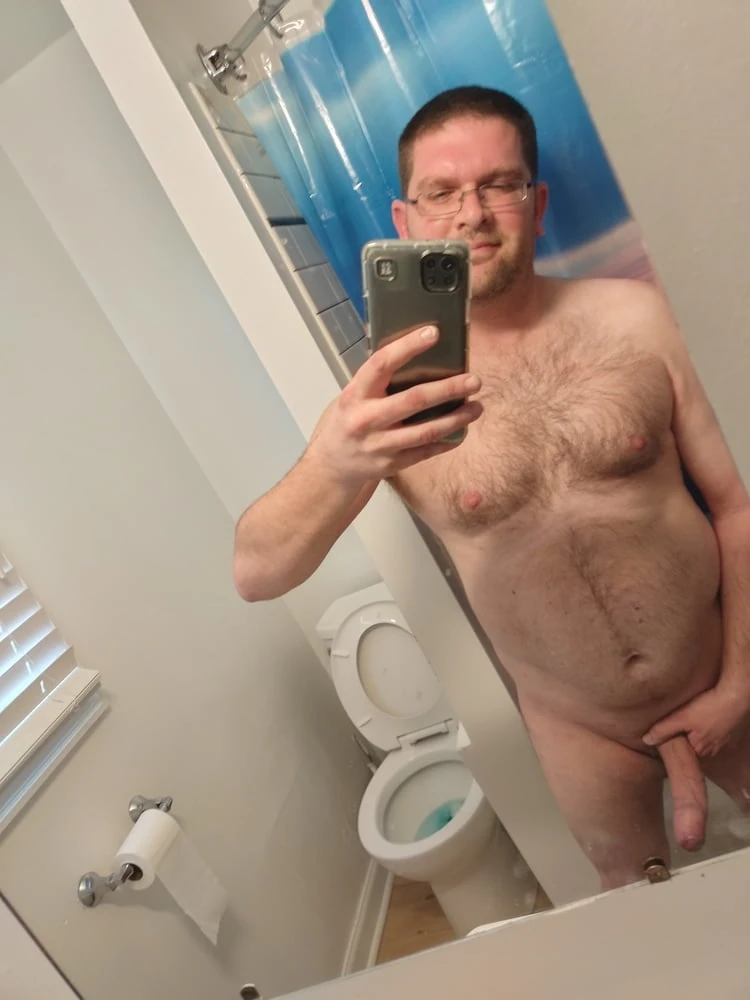 Me just out of the shower