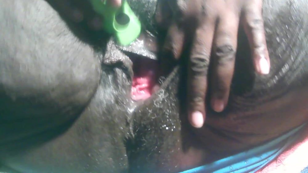 His Queen Sugas' Squirting Big Clit Ebony Pussy #41