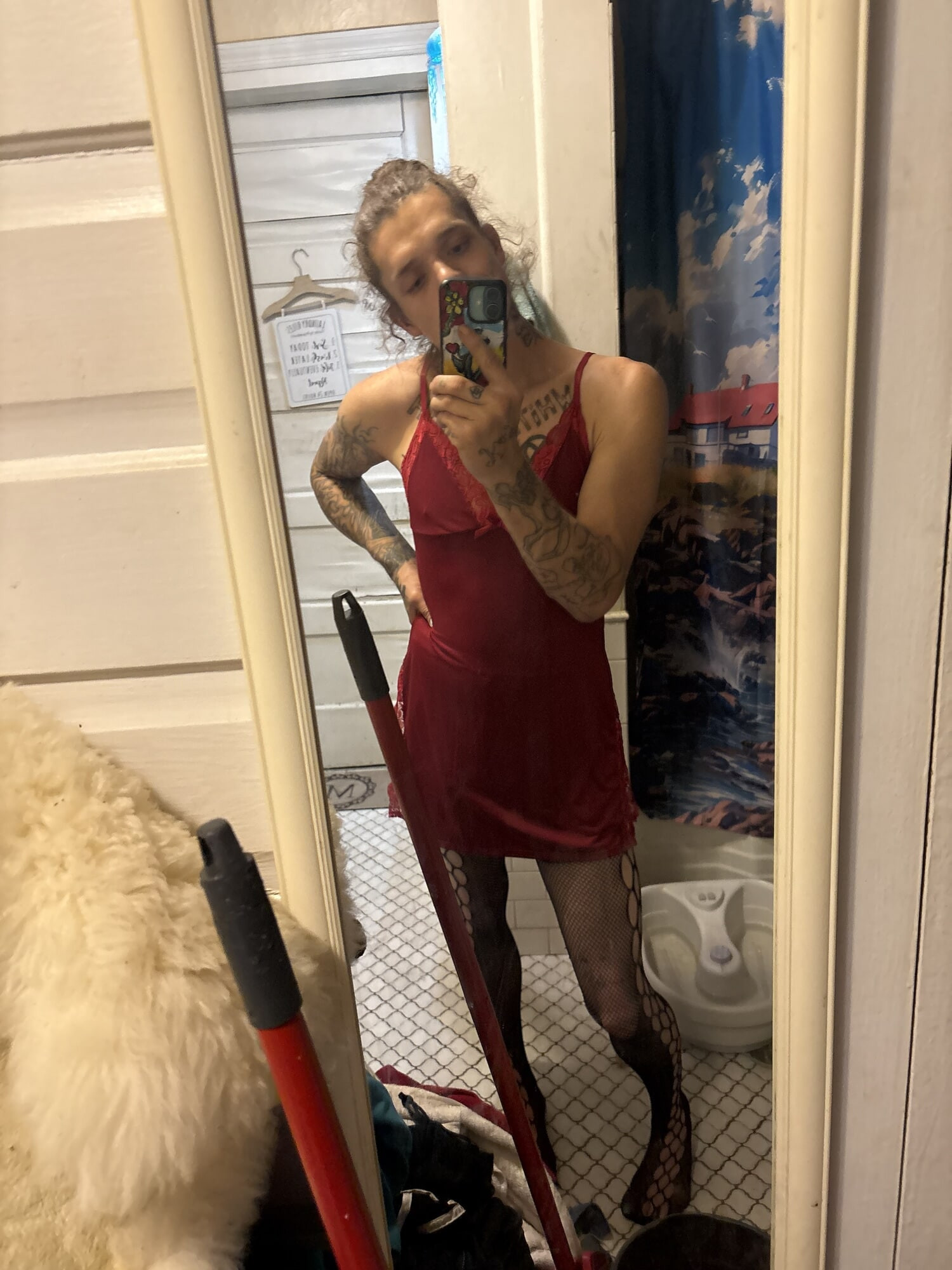 Fishnets today 🥰