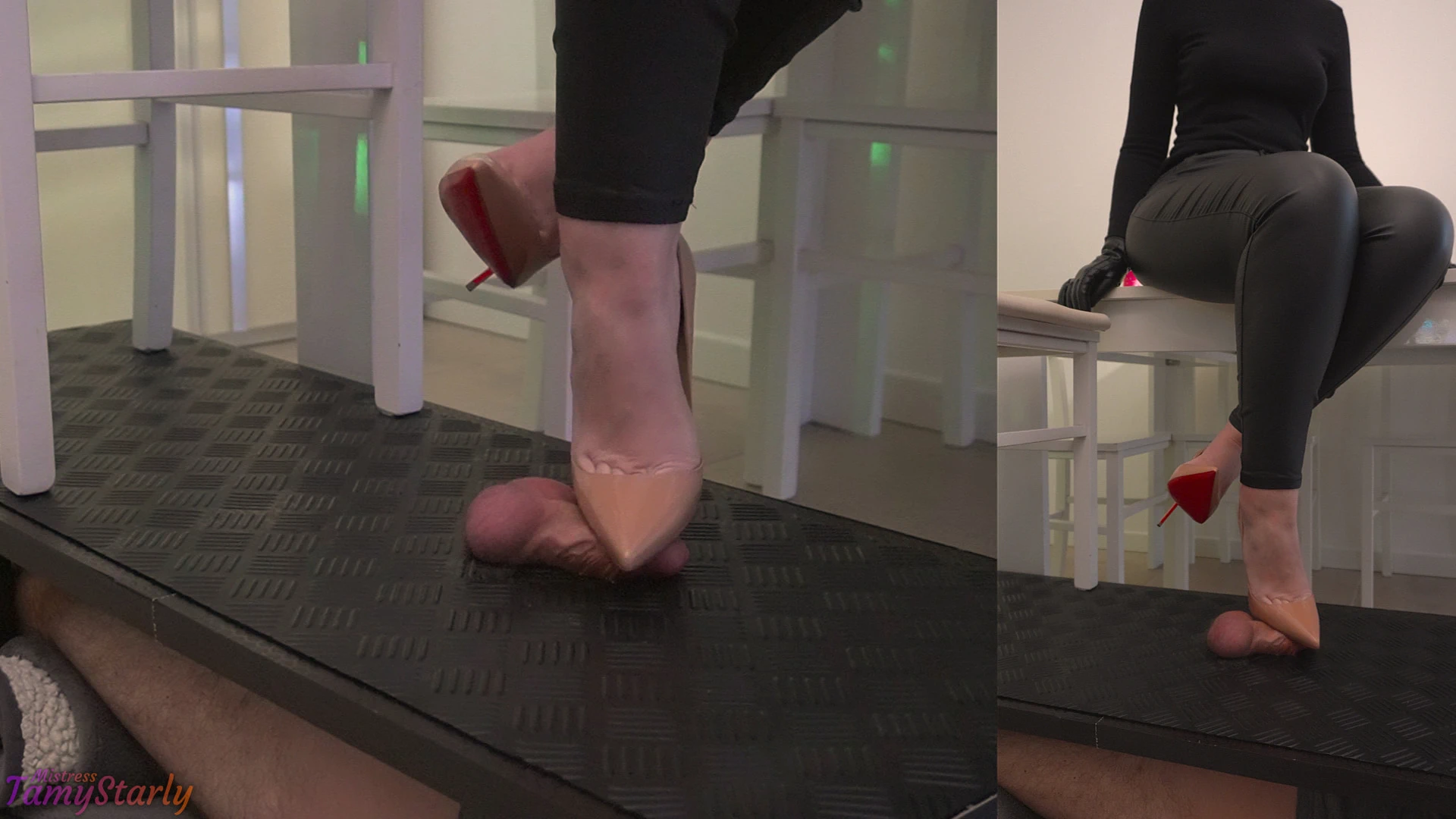 Louboutin 高跟鞋按摩和排水 - 所以凯特 120mm