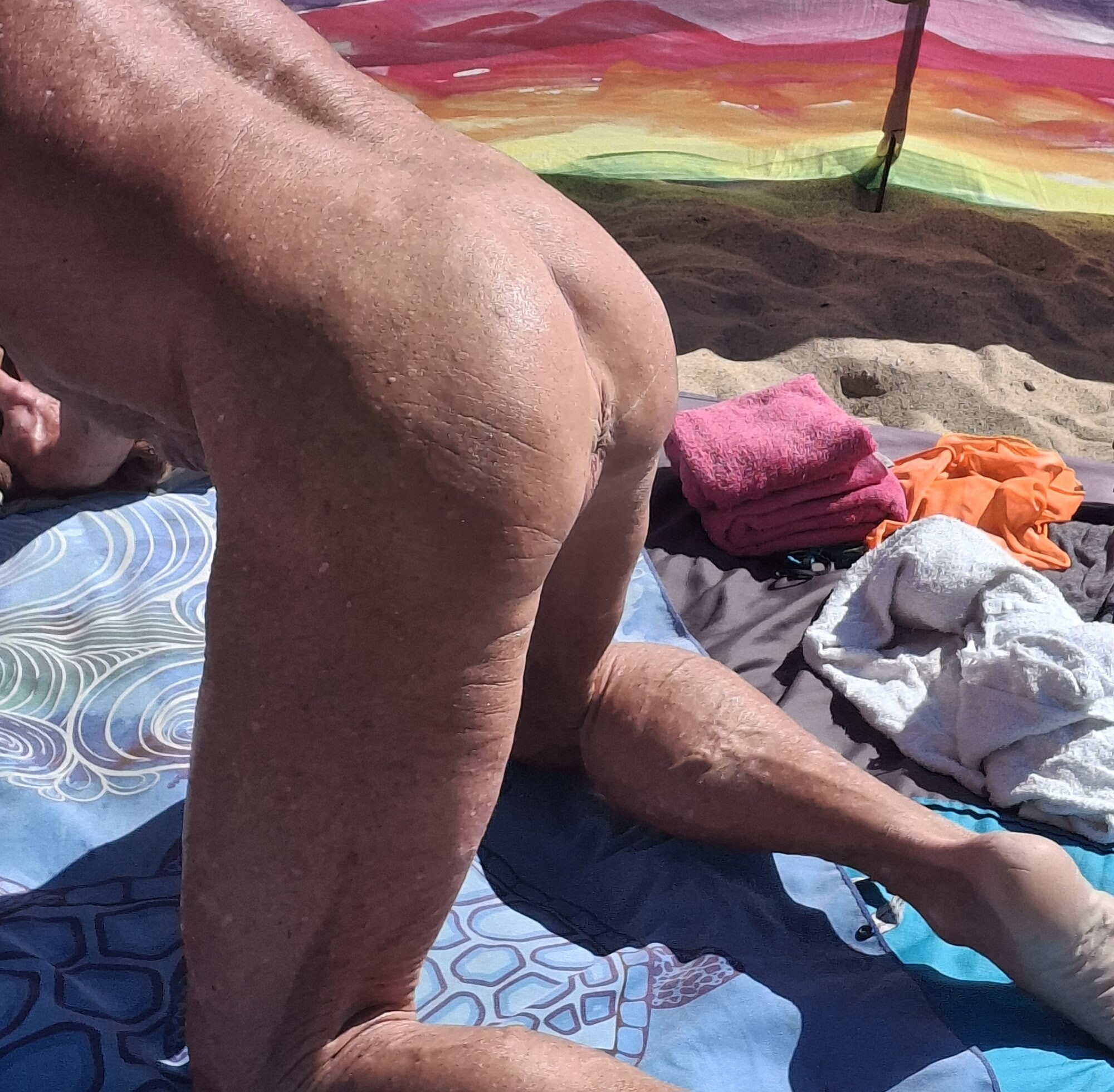 My bottom and the beach today #2