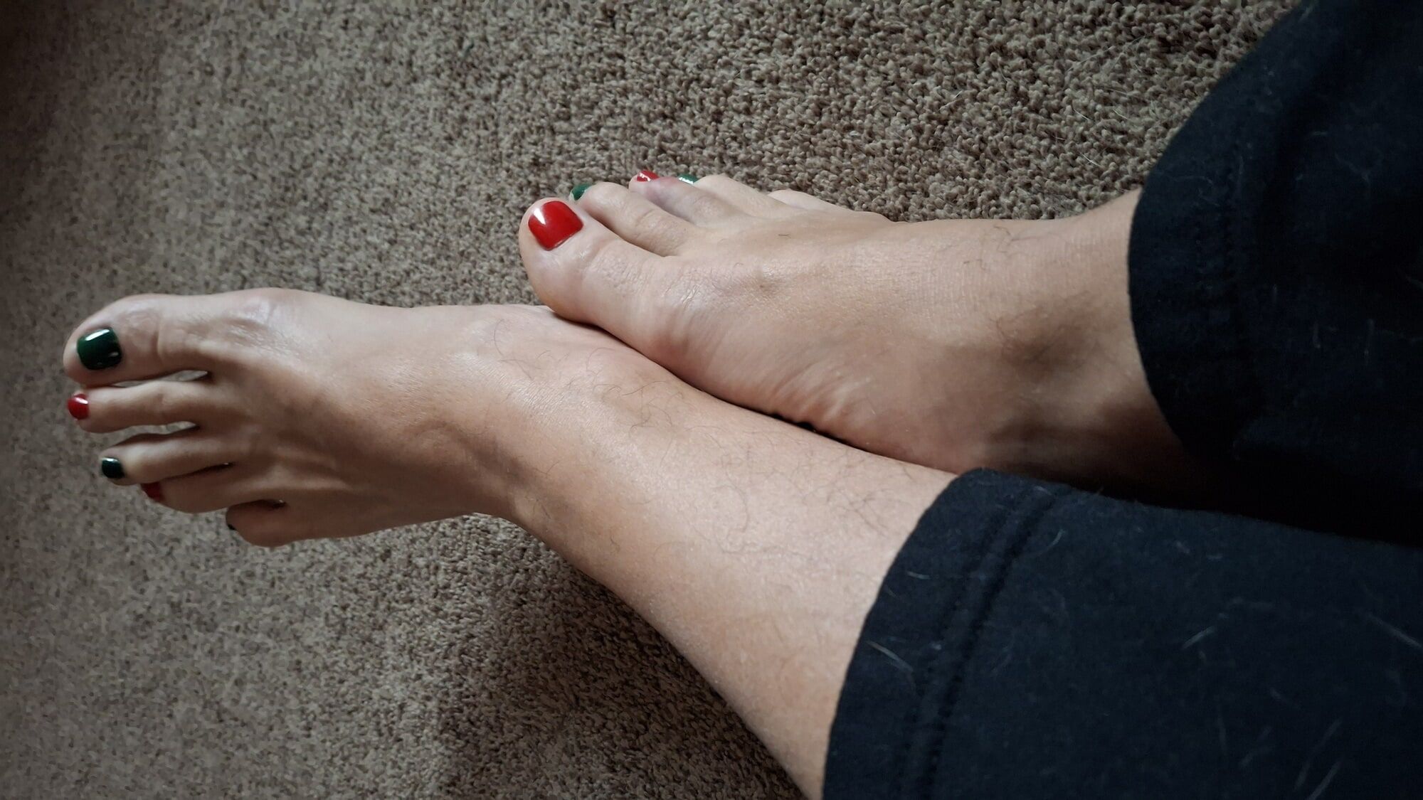 My Christmas toes #3