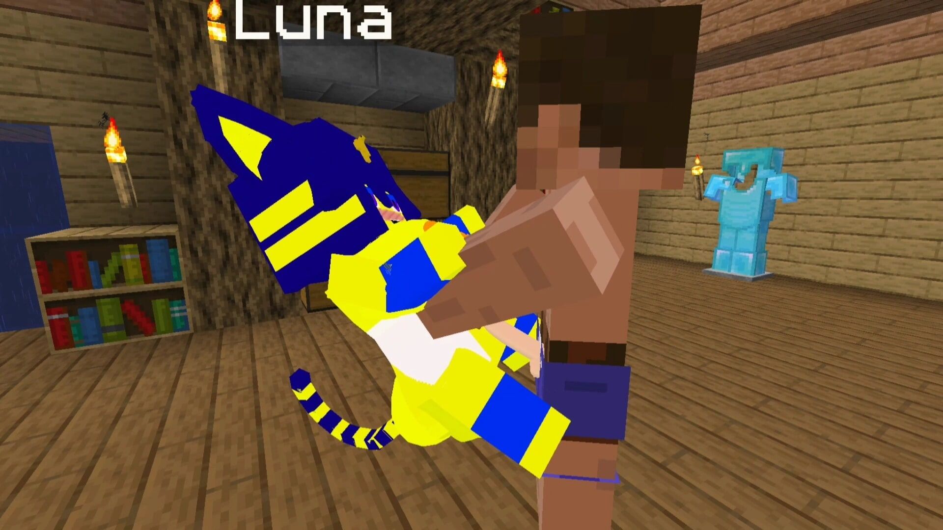 Minecraft Fapcraft Jenny Mod Ankha from Crossing #7