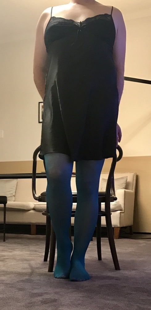 Turquoise tights #3