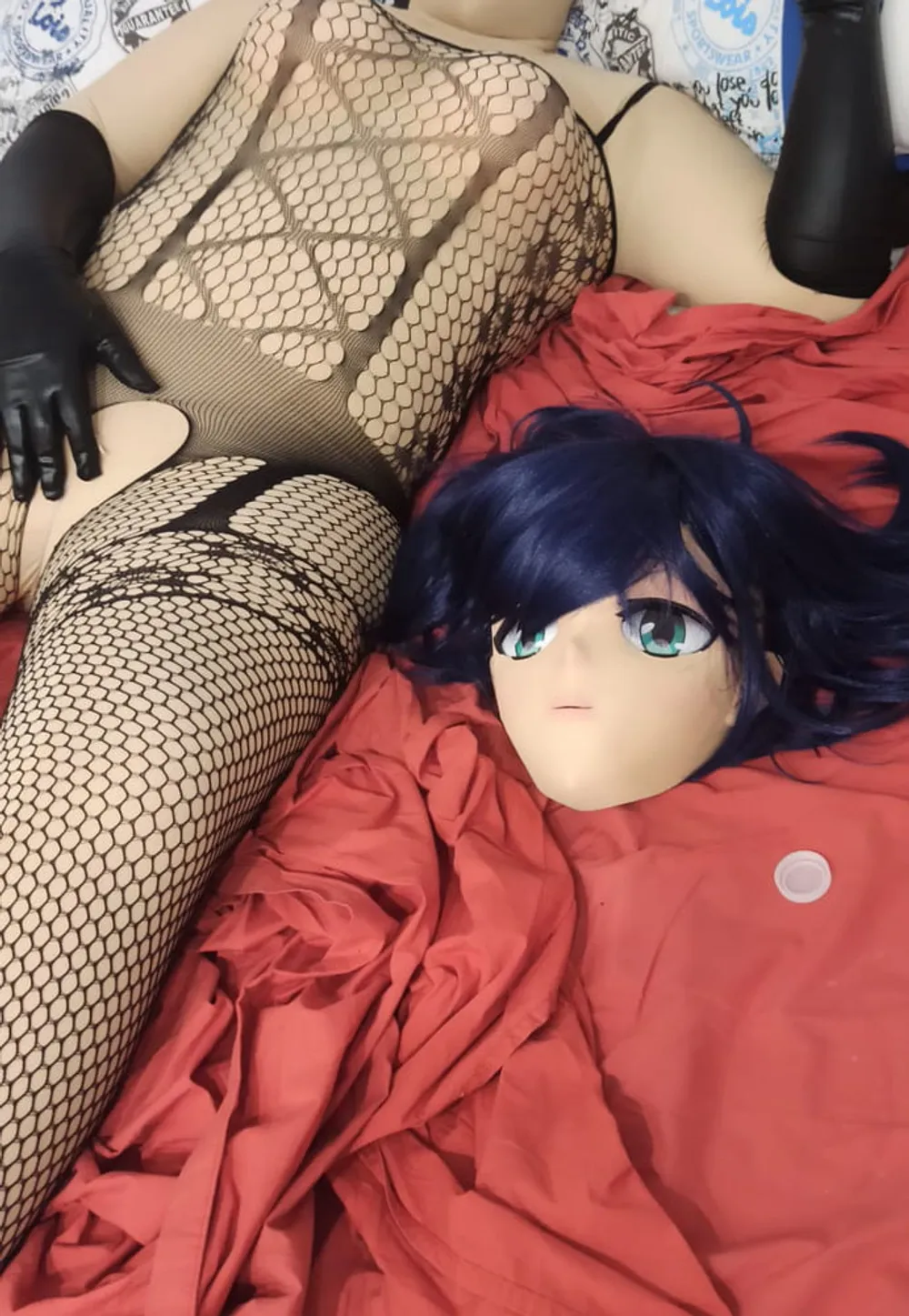 Kigurumi in Body fishnet #13