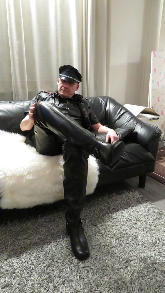 Finnish kinky leather gay Juha Vantanen #57