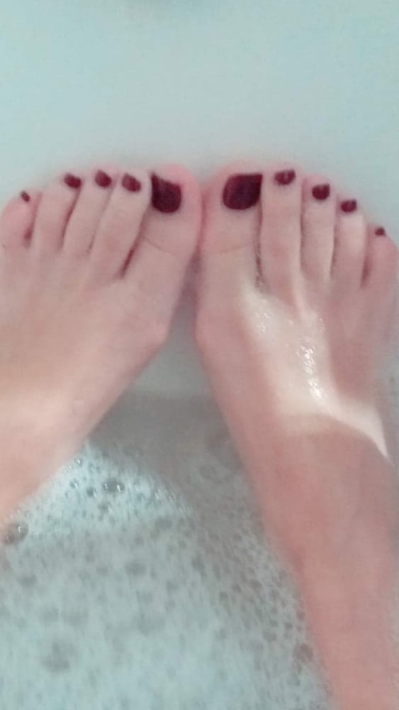 My feet..
