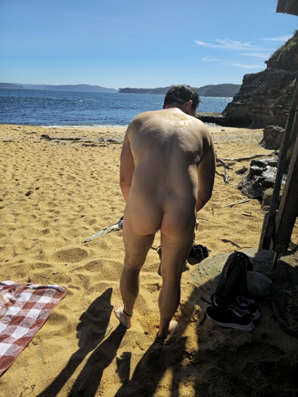 Flroian Johannes Mueller nude at the beach #52