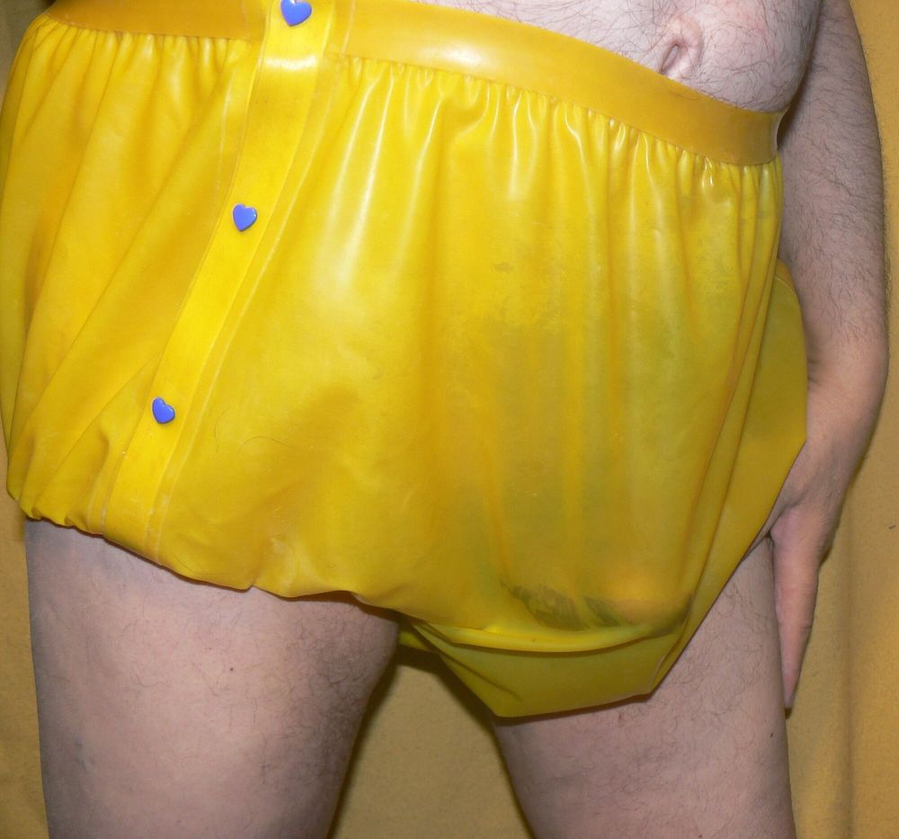 Gummibub in clear Rubber Pants #41