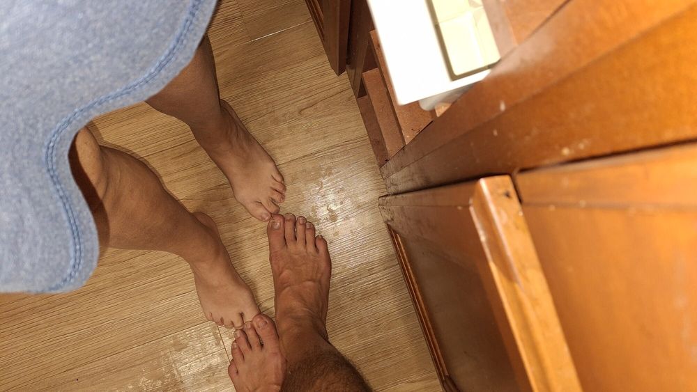 Showing off our feet #7