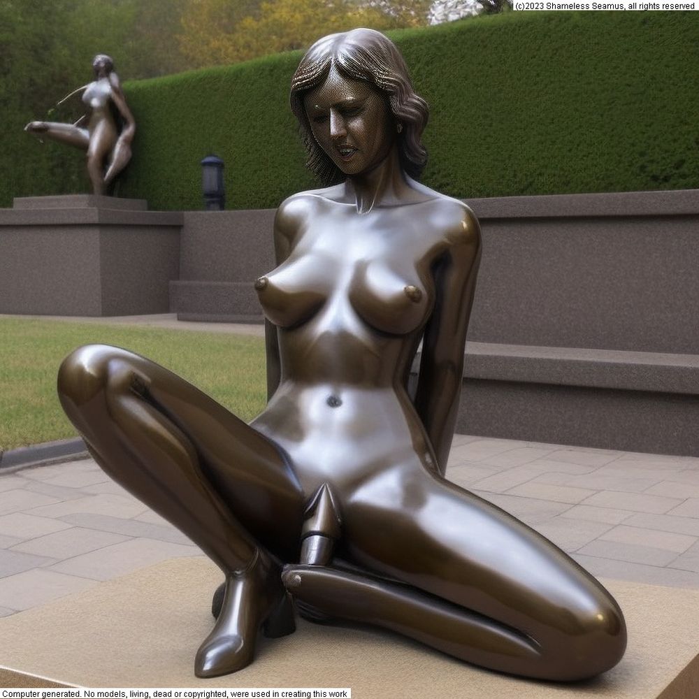 Erotic Bronze Sculpture Garden #34