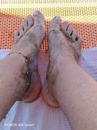 On the beach 