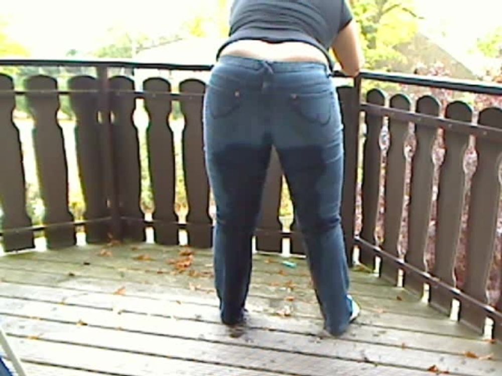 Pissing in jeans ... #13