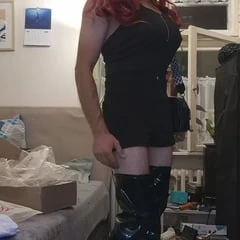 Me dressed to go out