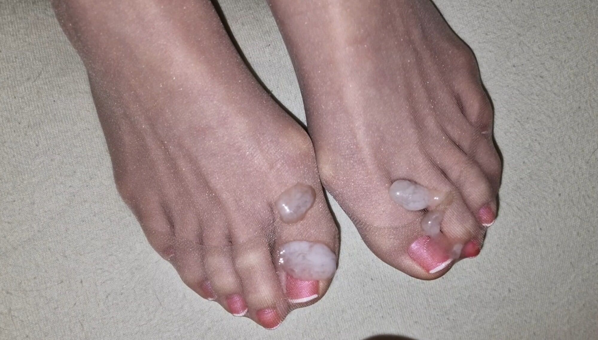 Semen on wife&#039;s feet all the time #19