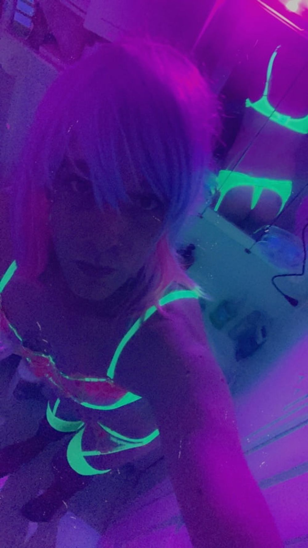 Sexy Cosplay Raver Bikini Lingerie