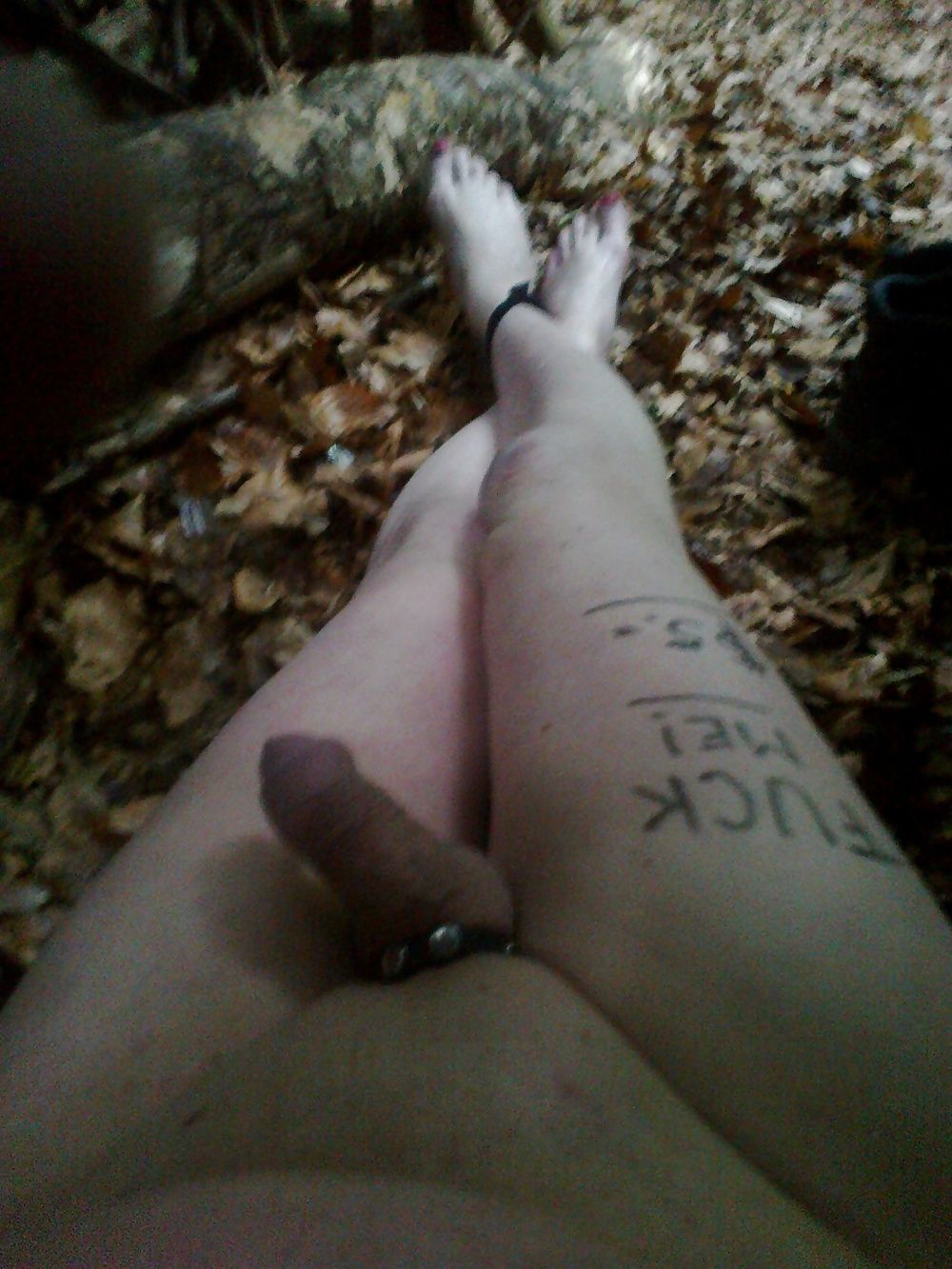 me naked outside. #10