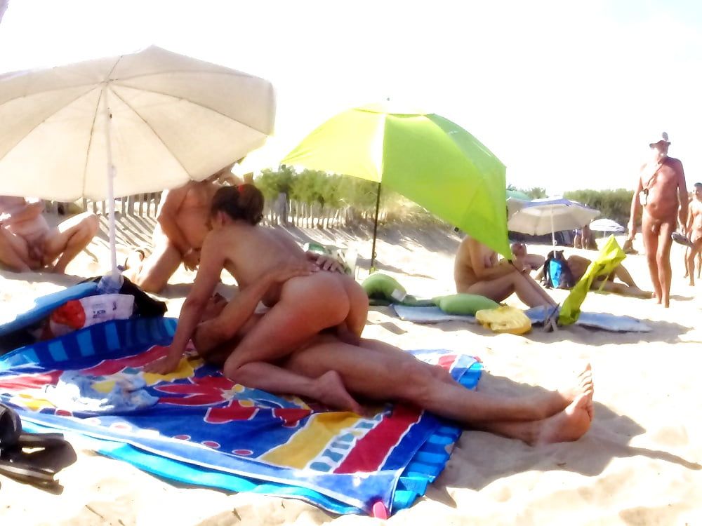 Nude beach sex fun #15