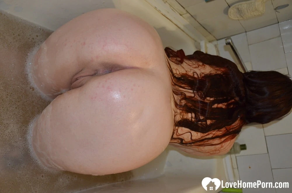 Hot teacher strips and takes a nice bath #2