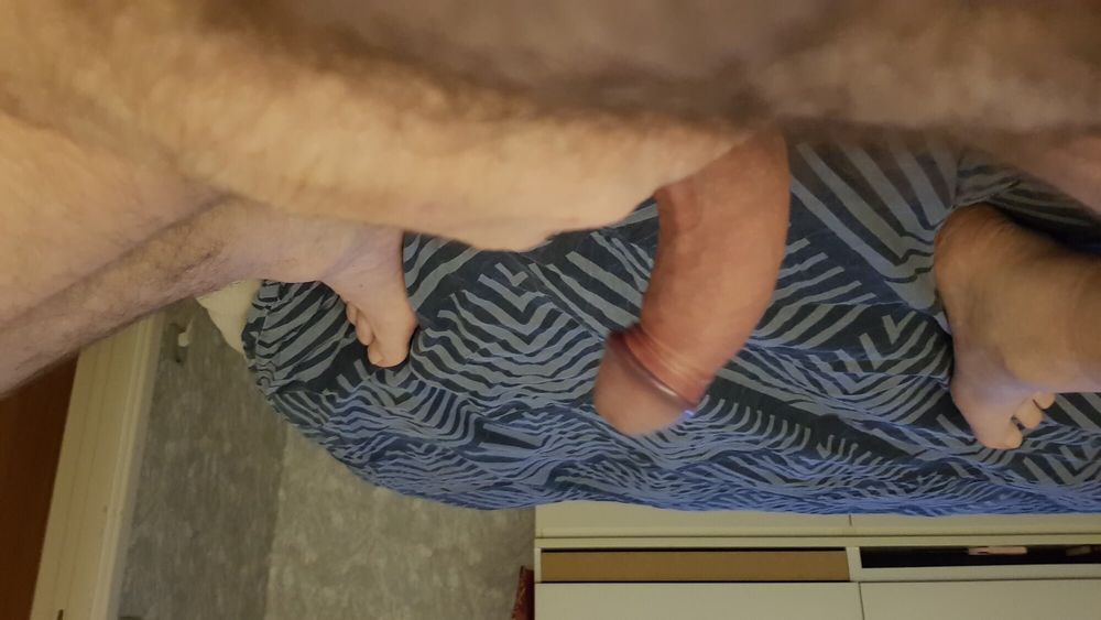 playing with my pussy with dildo in my husband playing with  #24