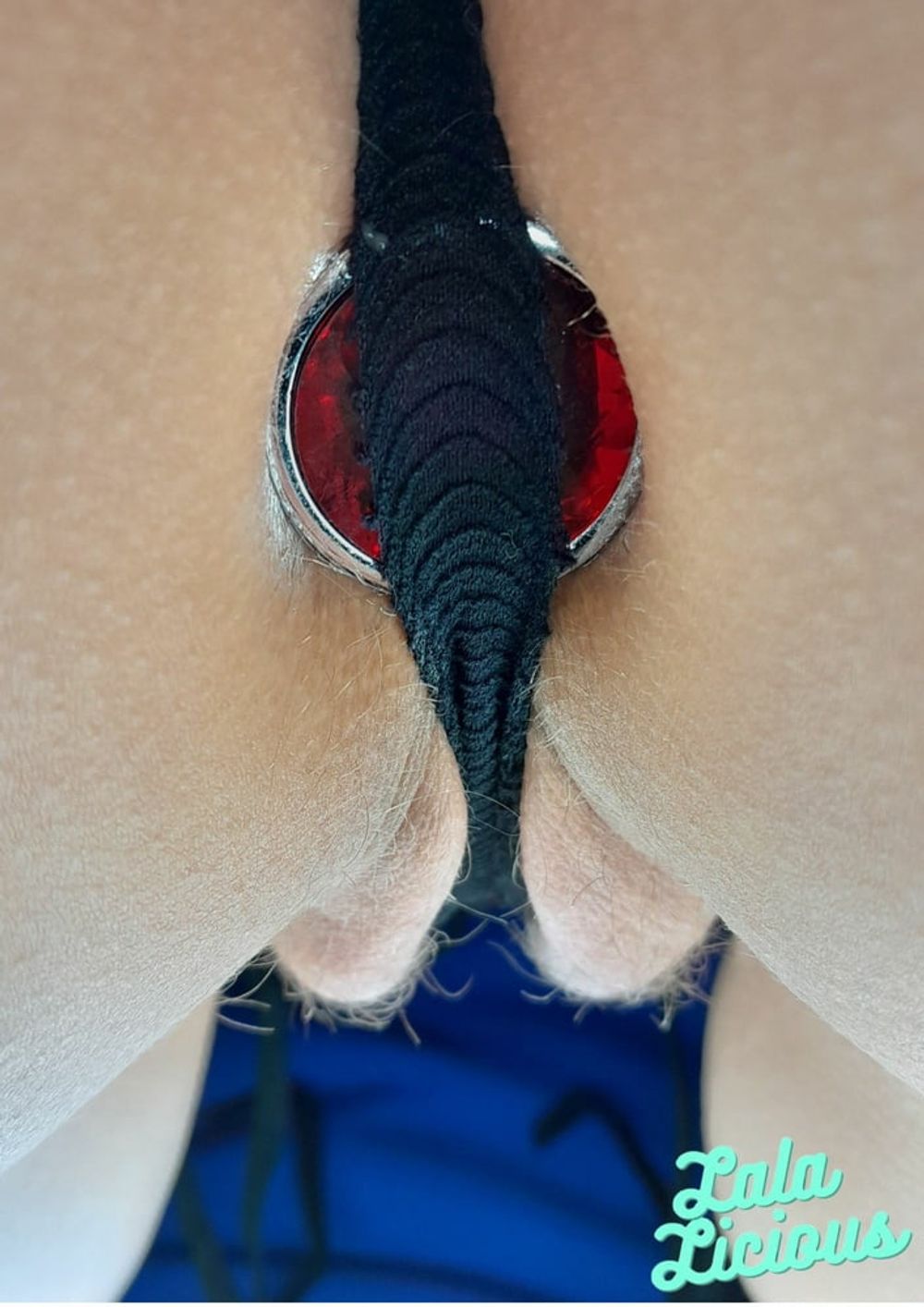 A Stunning Shoot With My Ruby Red Butt Plug #2