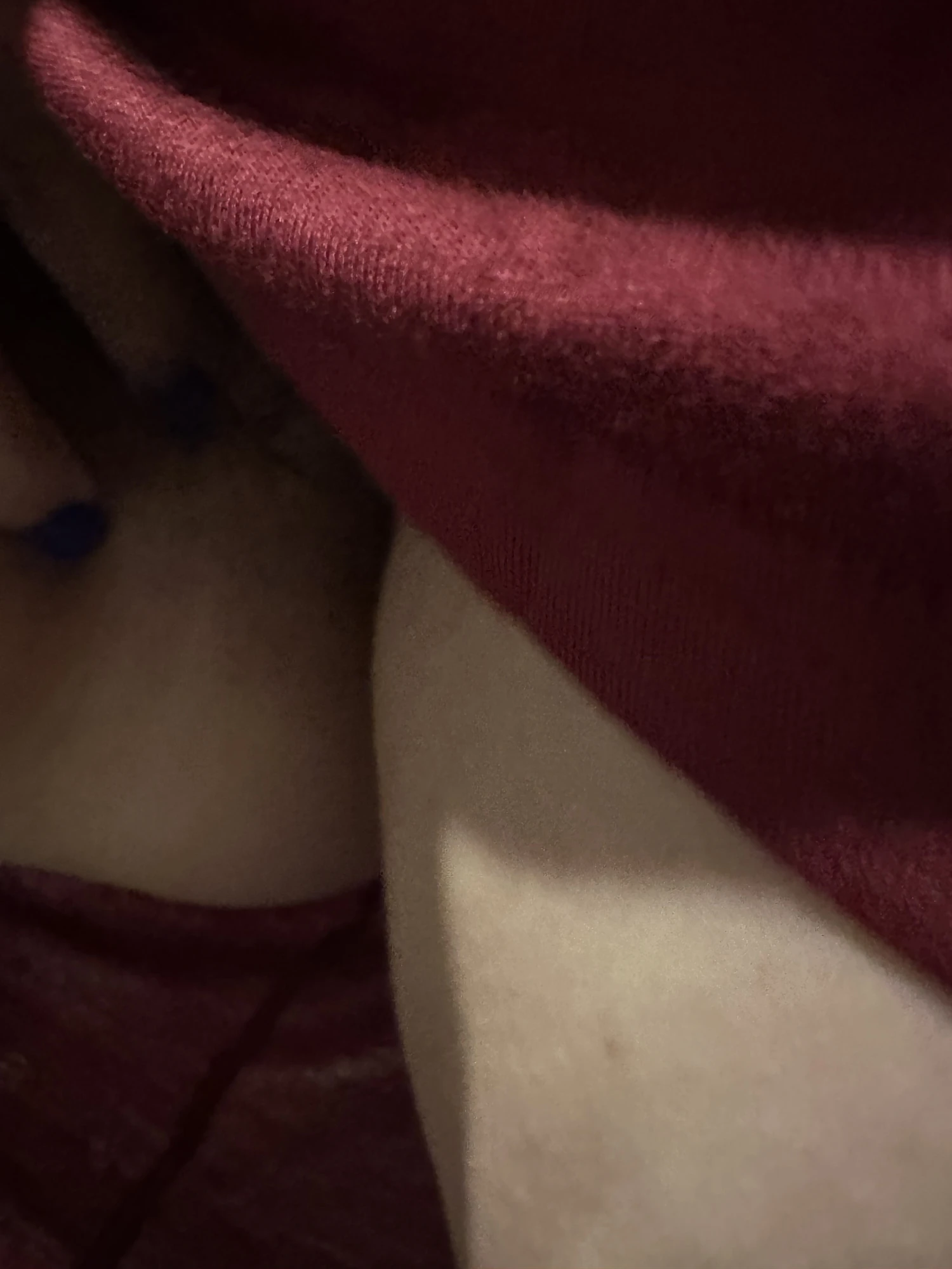 BBW in a burgundy dress #44